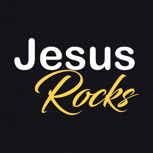 Jesus Rocks by theshop